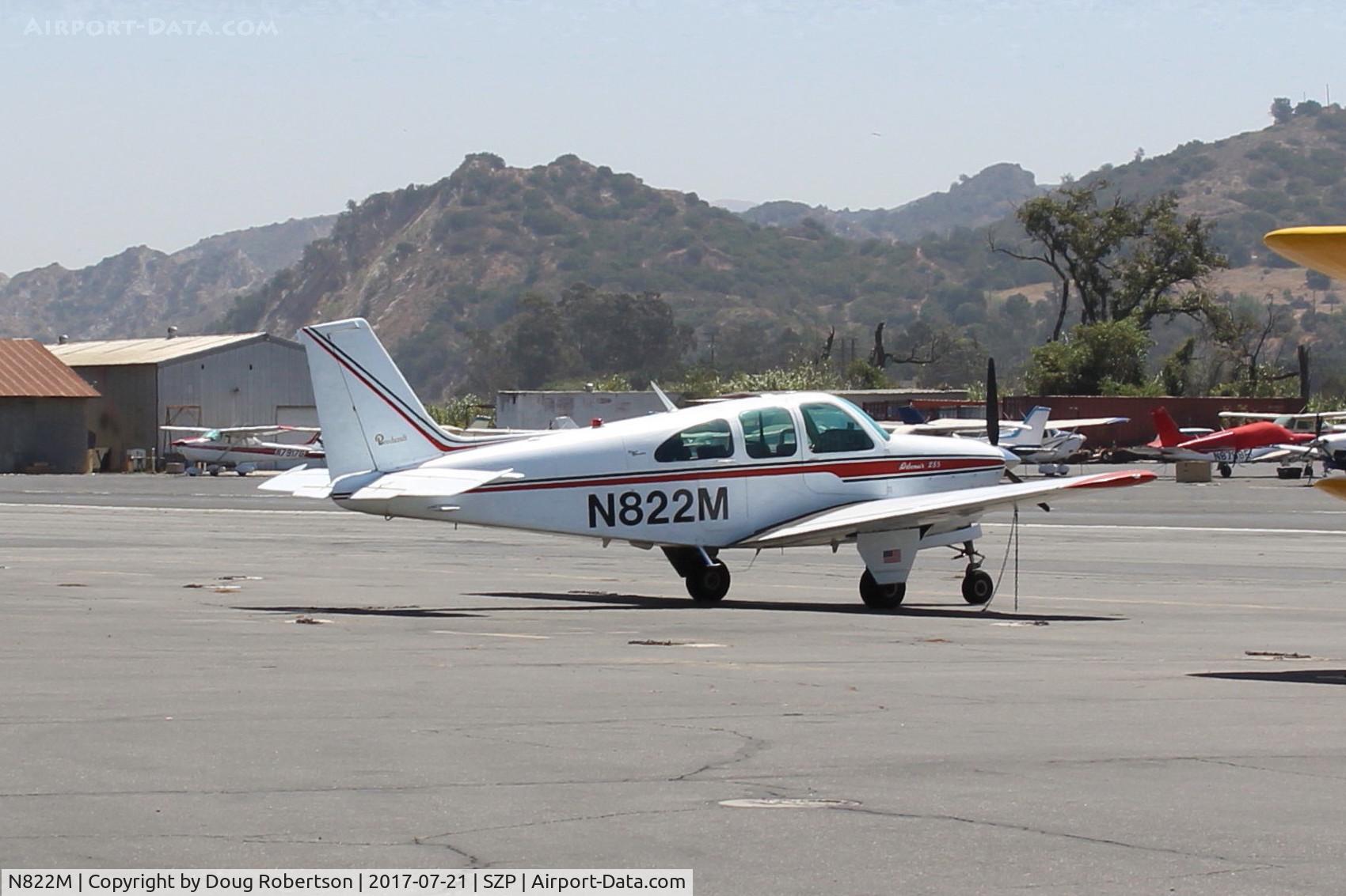 N822M, 1967 Beech 35-C33A Debonair C/N CE-138, 1967 Beech 35-C33A DEBONAIR, Continental IO-520-B 285 Hp
