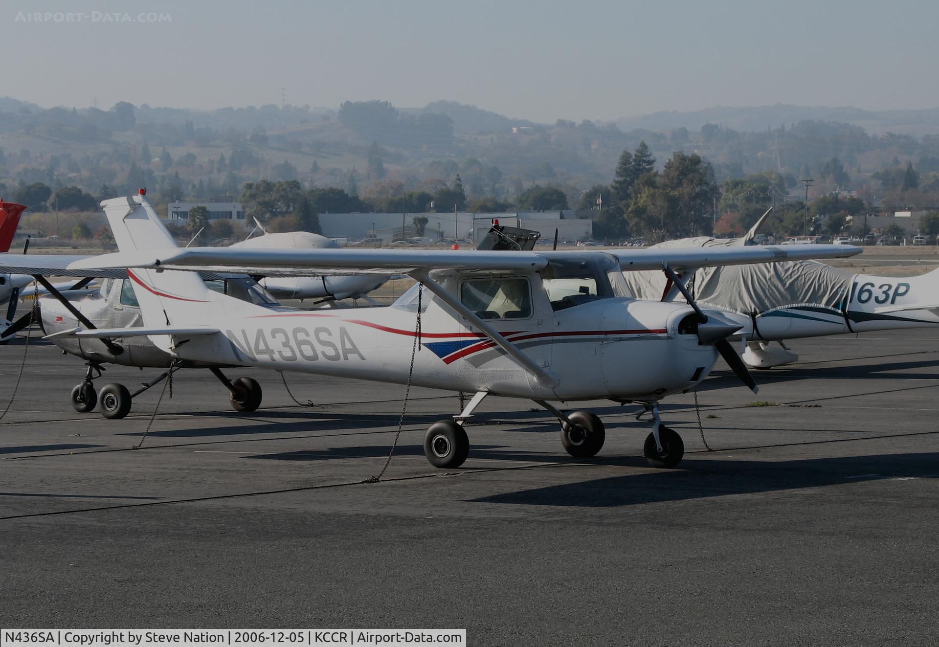 N436SA, 1967 Cessna 150H C/N 15067549, Locally-based 1967 Cessna 159H @ Buchanan Field, Concord, CA (now with owner in Riverside, CA)