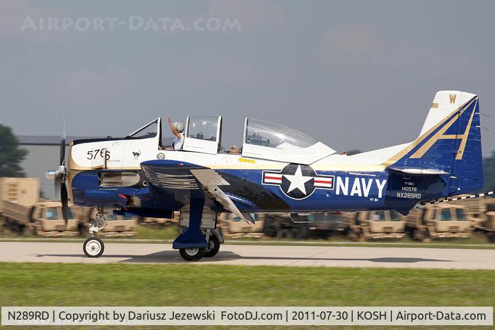 N289RD, 1956 North American T-28C Trojan C/N 226-153, North American T-28C Trojan CN 226-153, NX289RD