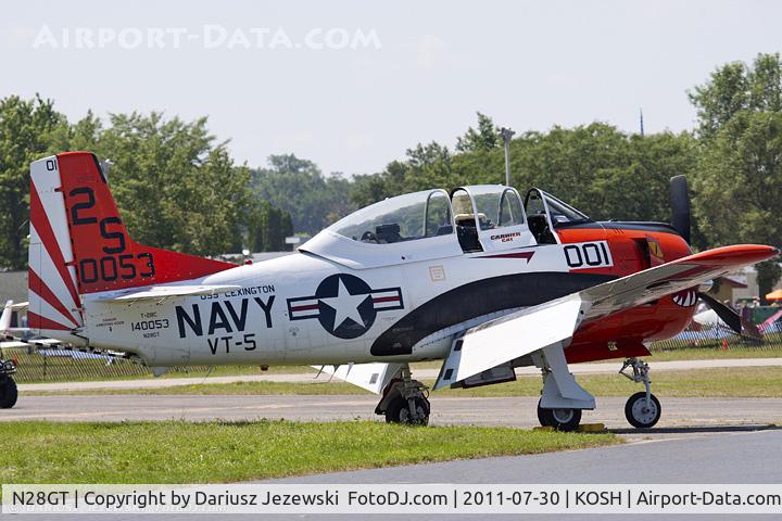N28GT, 1955 North American T-28C Trojan C/N 226-1 (140053), North American T-28C Trojan CN 140053, N28GT