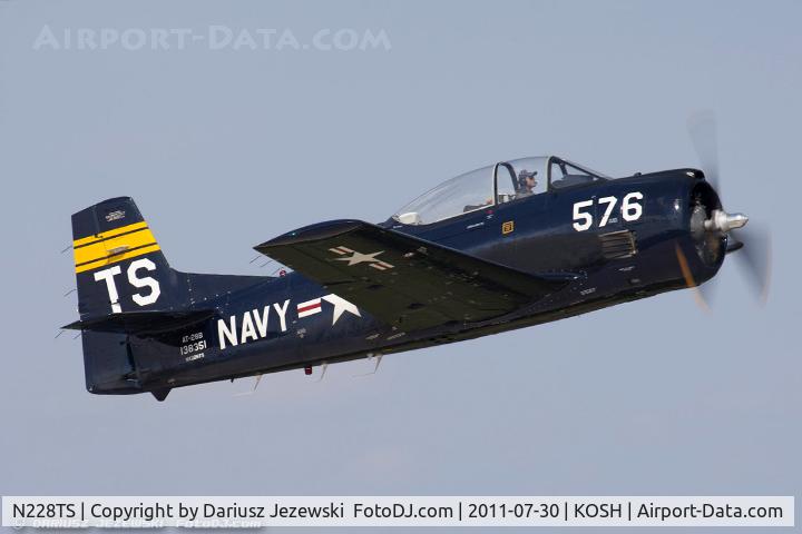 N228TS, 1954 North American T-28D Trojan C/N 200-422, North American T-28D Trojan CN 200-422, NX228TS