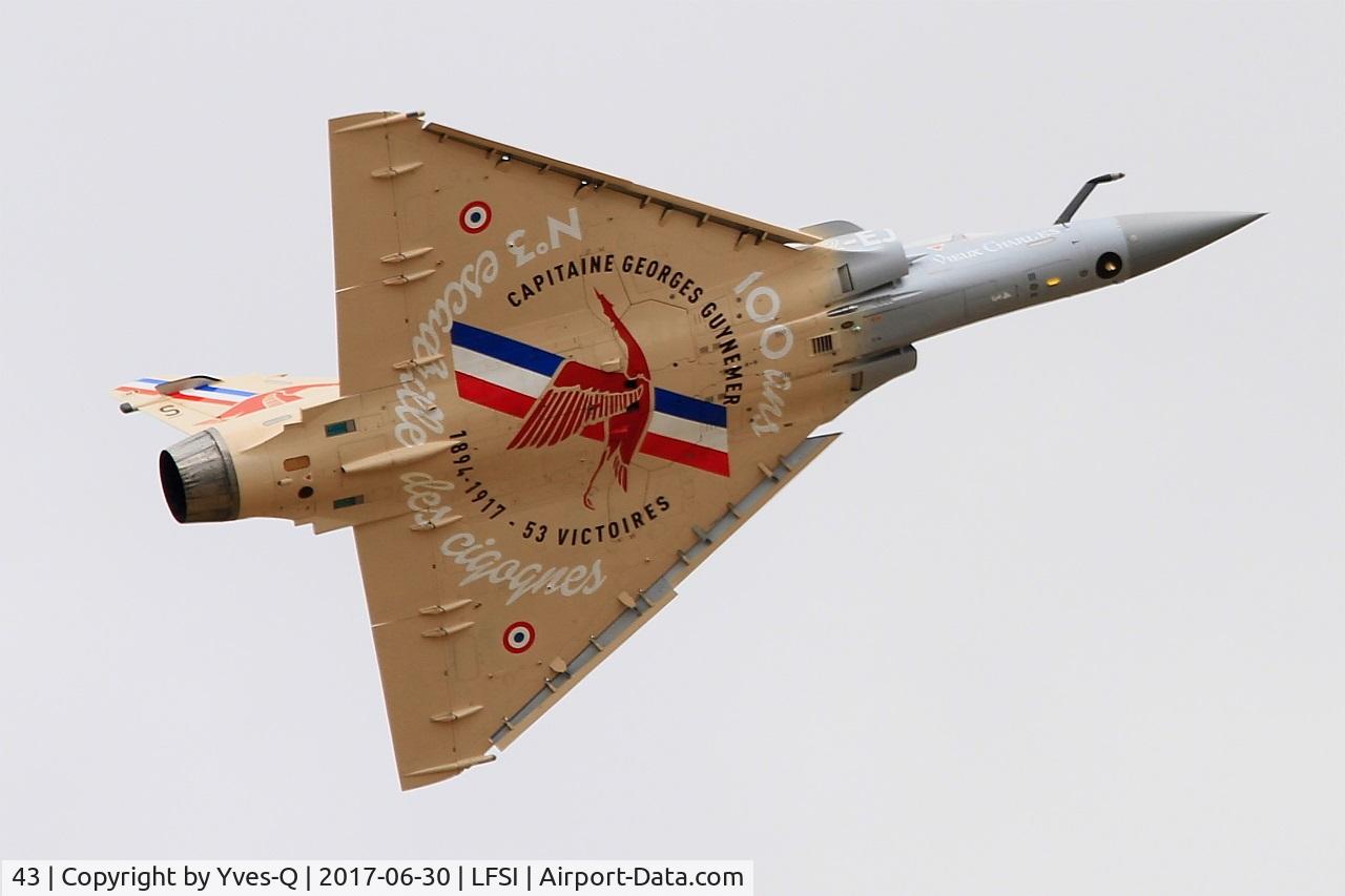43, Dassault Mirage 2000-5F C/N 43, Dassault Mirage 2000-5F, On display, St Dizier-Robinson Air Base 113 (LFSI)