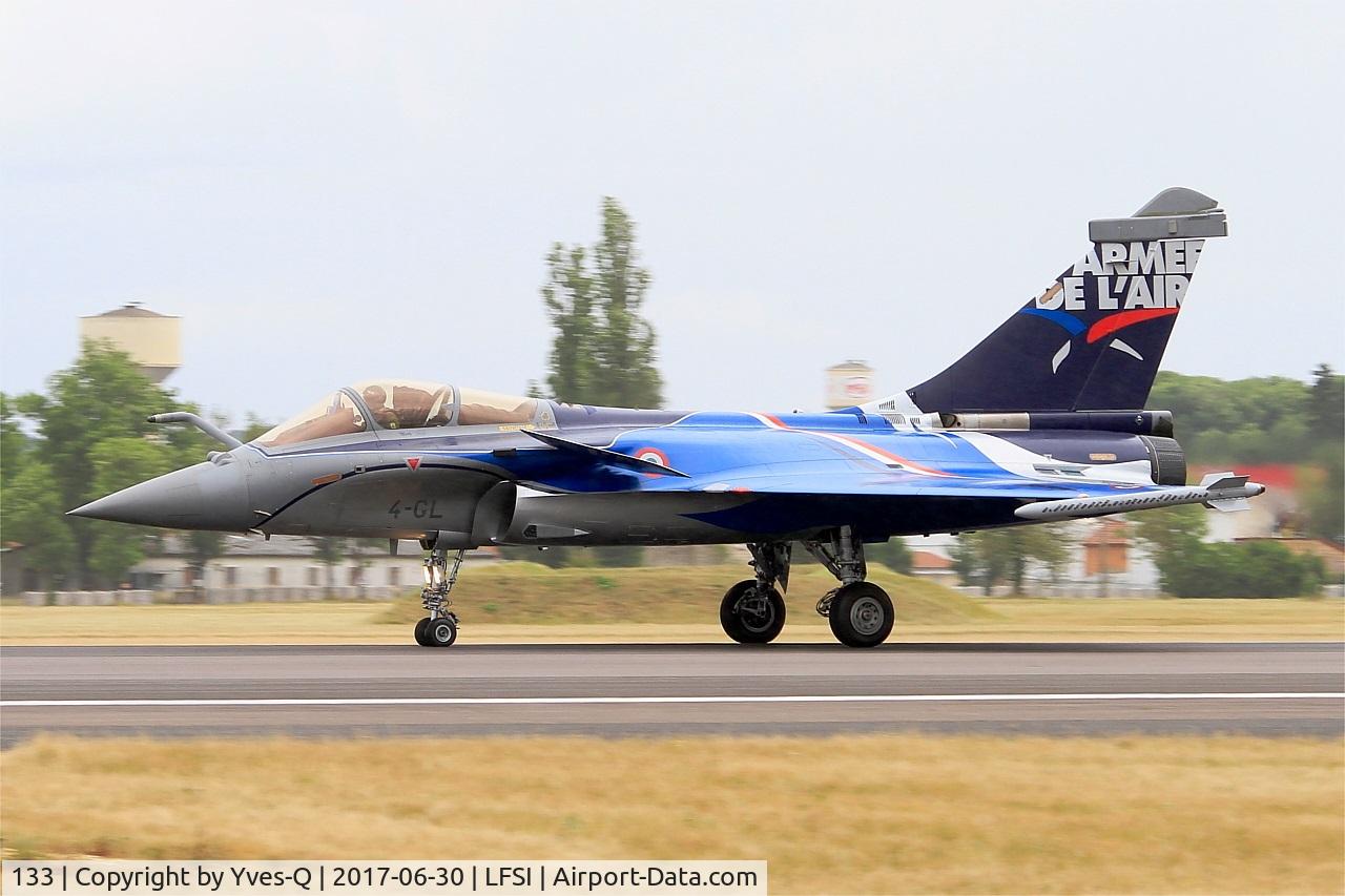 133, Dassault Rafale C C/N 133, Dassault Rafale C, Landing rwy 29, St Dizier-Robinson Air Base 113 (LFSI) Open day 2017