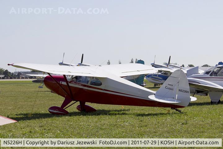 N5226H, 1949 Piper PA-16 Clipper C/N 16-28, Piper PA-16 Clipper CN 16-28, N5226H
