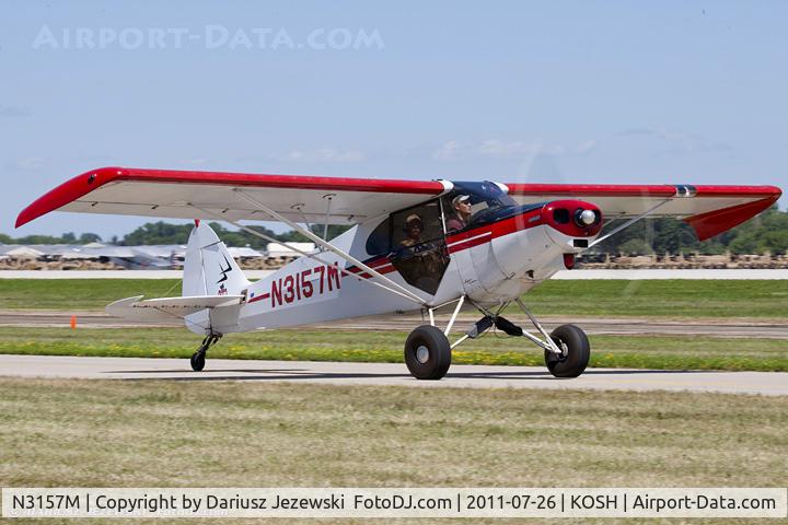 N3157M, 1947 Piper PA-12 Super Cruiser C/N 12-1890, Piper PA-12 Super Cruiser CN 12-1890, N3157M