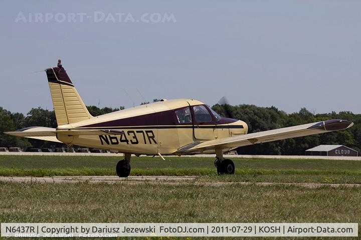 N6437R, 1966 Piper PA-28-140 C/N 28-21618, Piper PA-28-140 Cherokee Cruiser CN 28-21618, N6437R