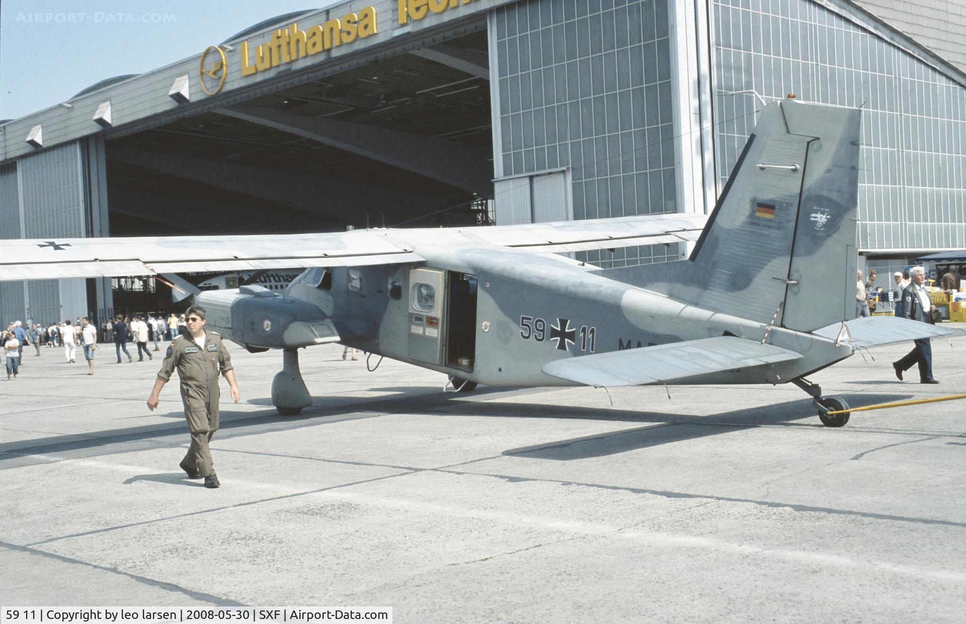 59 11, Dornier Do-28D-2 Skyservant C/N 4186, Berlin Air Show 30.5.2008