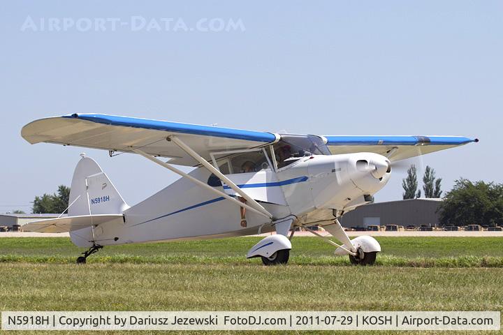 N5918H, 1949 Piper PA-16 Clipper C/N 16-541, Piper PA-16 Clipper CN 16-541, N5918H