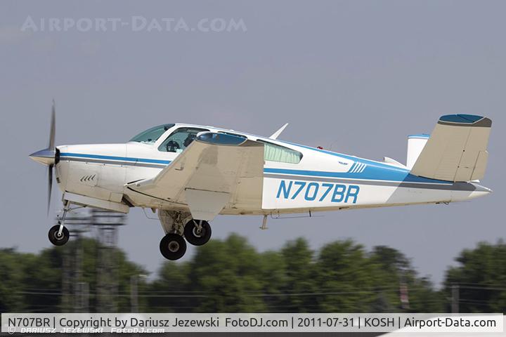 N707BR, 1966 Beech V35 Bonanza C/N D-8312, Beech V35 Bonanza CN D-8312 N707BR