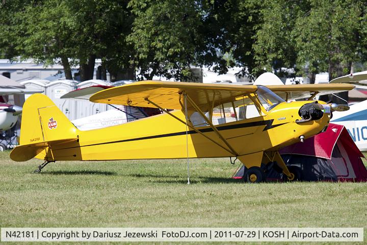 N42181, 1945 Piper J3C-65 Cub C/N 14423, Piper J3C-65 Cub CN 14423, N42181