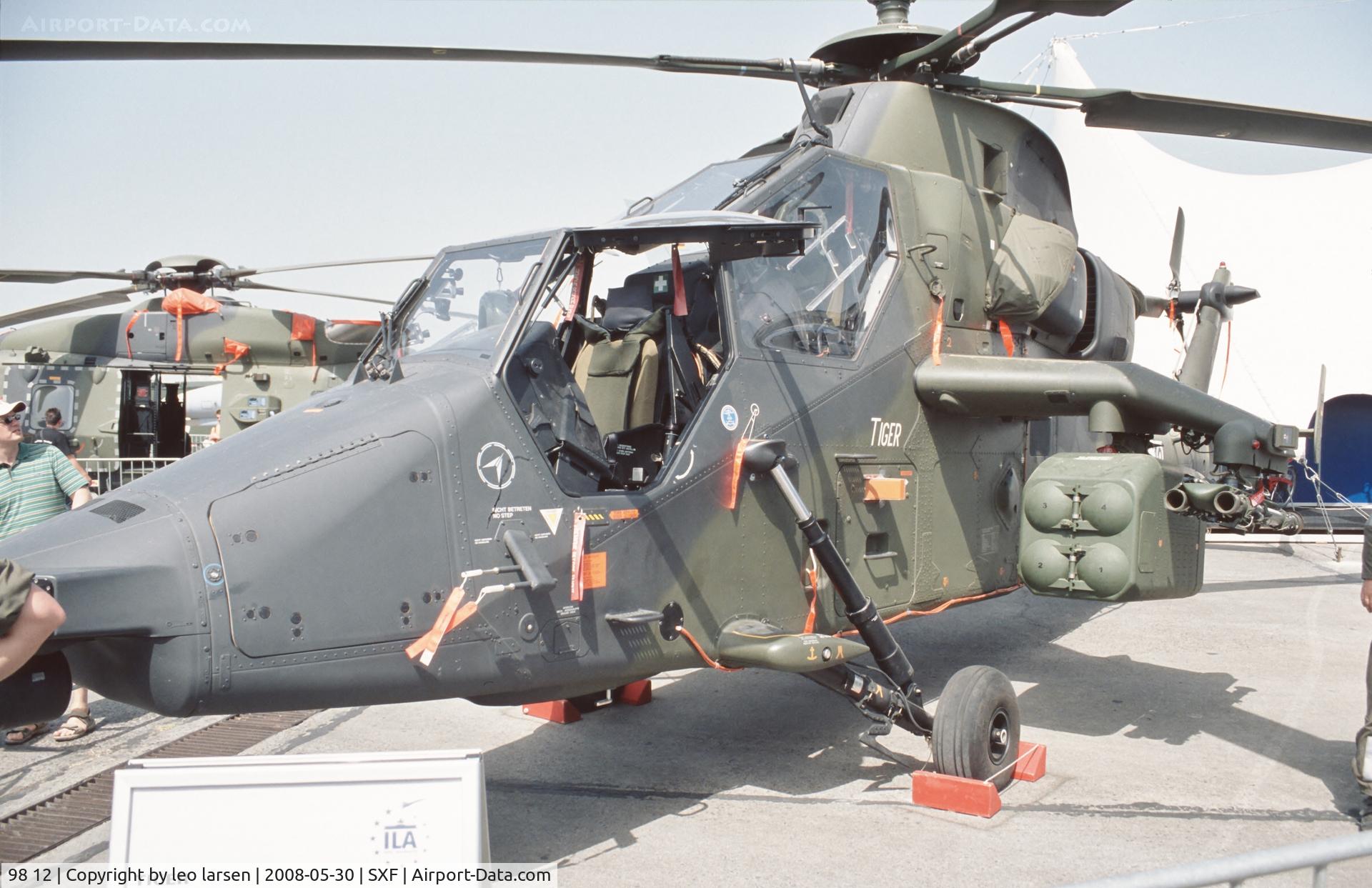 98 12, Eurocopter EC-665 Tiger UHT C/N 1002, Berlin Air Show 30.5.2008