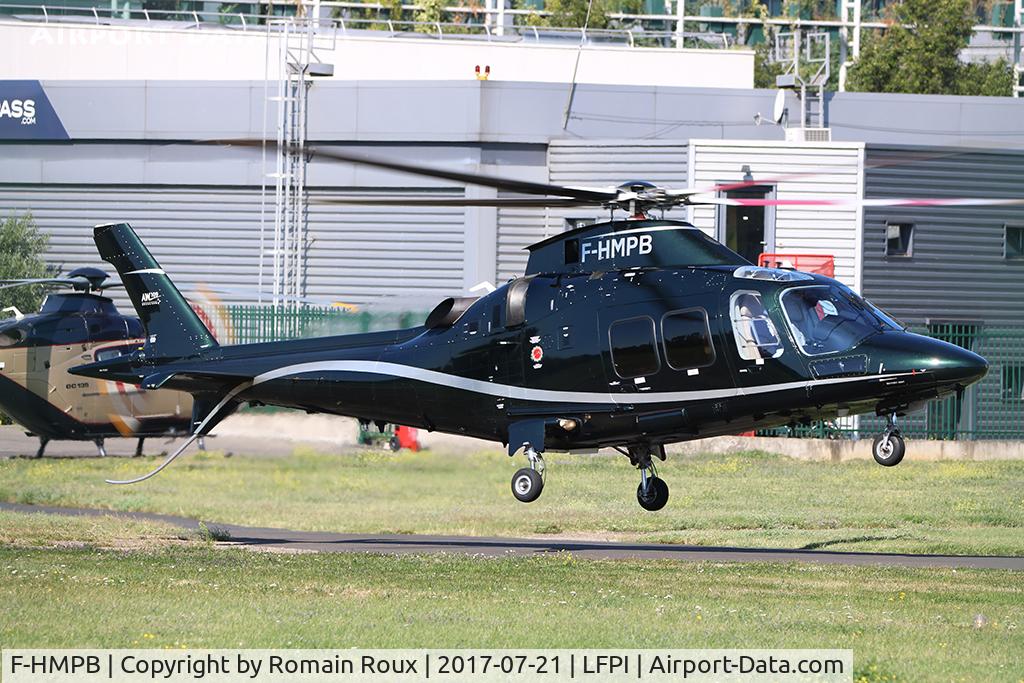 F-HMPB, 2015 AgustaWestland AW-109SP GrandNew C/N 22340, Landing