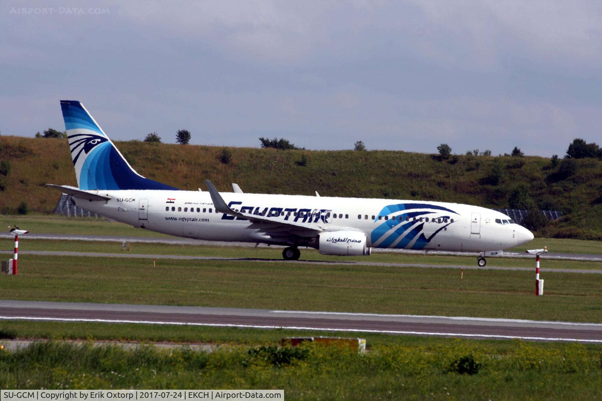 SU-GCM, 2006 Boeing 737-866 C/N 35558, SU-GCM taxing for takeoff rw 04R