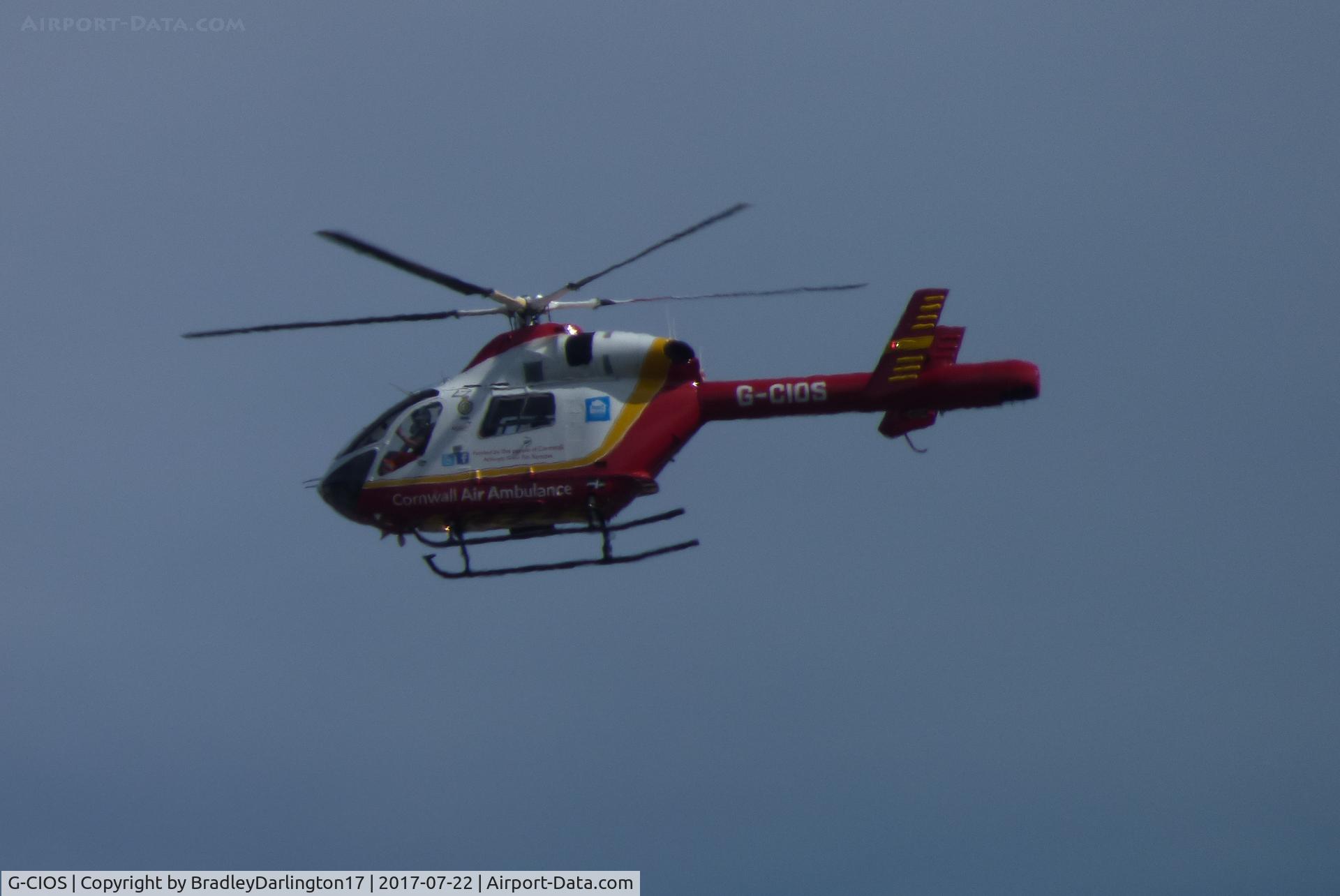 G-CIOS, 2002 MD Helicopters MD-900 Explorer C/N 900-00103, G-CIOS Cornwall Air Ambulance
