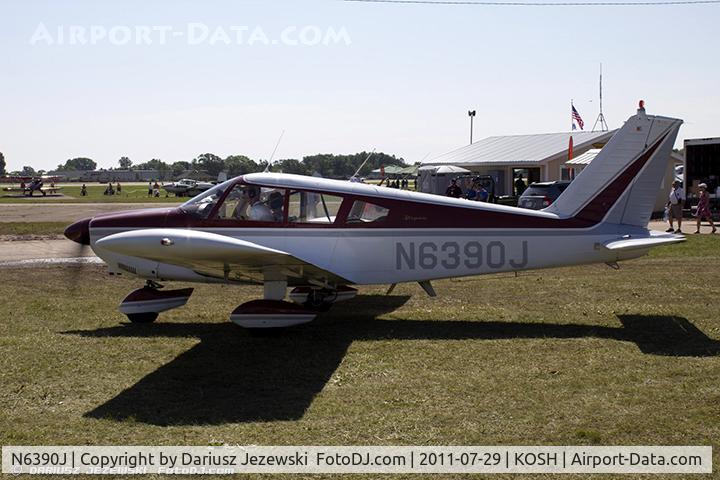 N6390J, 1968 Piper PA-28-180 C/N 28-4805, Piper PA-28-180 Cherokee CN 28-4805, N6390J