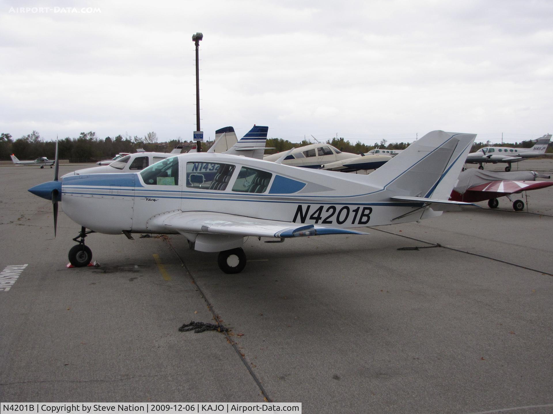 N4201B, 1975 Bellanca 17-30A Viking C/N 75-30775, Locally-based 1975 Bellanca 17-30A @ Corona MAP, CA