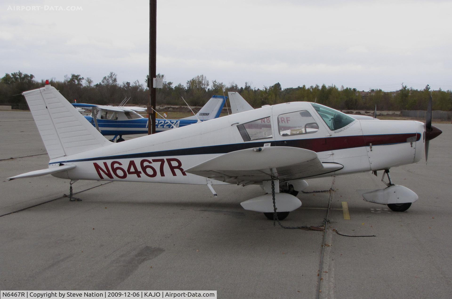 N6467R, 1966 Piper PA-28-140 C/N 28-21655, Locally-based 1966 Piper PA-28-140 Cherokee  @ Corona MAP, CA