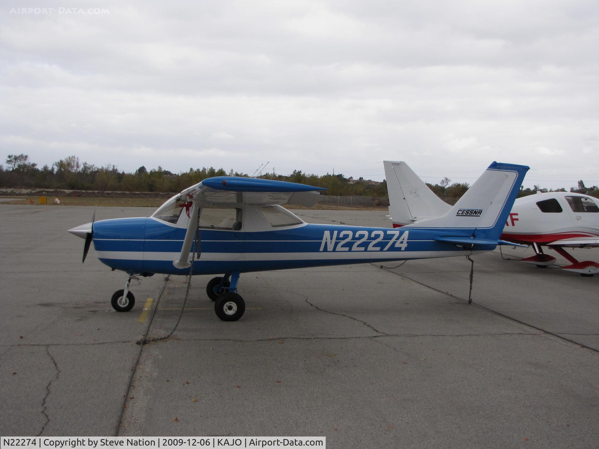 N22274, 1968 Cessna 150H C/N 15068183, Locally-based 1968 Cessna 150H @ Corona MAP, CA