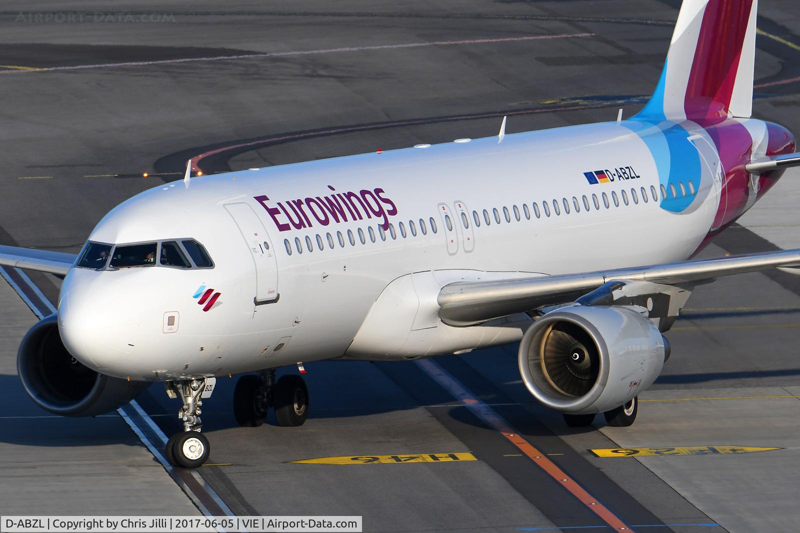D-ABZL, 2007 Airbus A320-216 C/N 3178, Eurowings