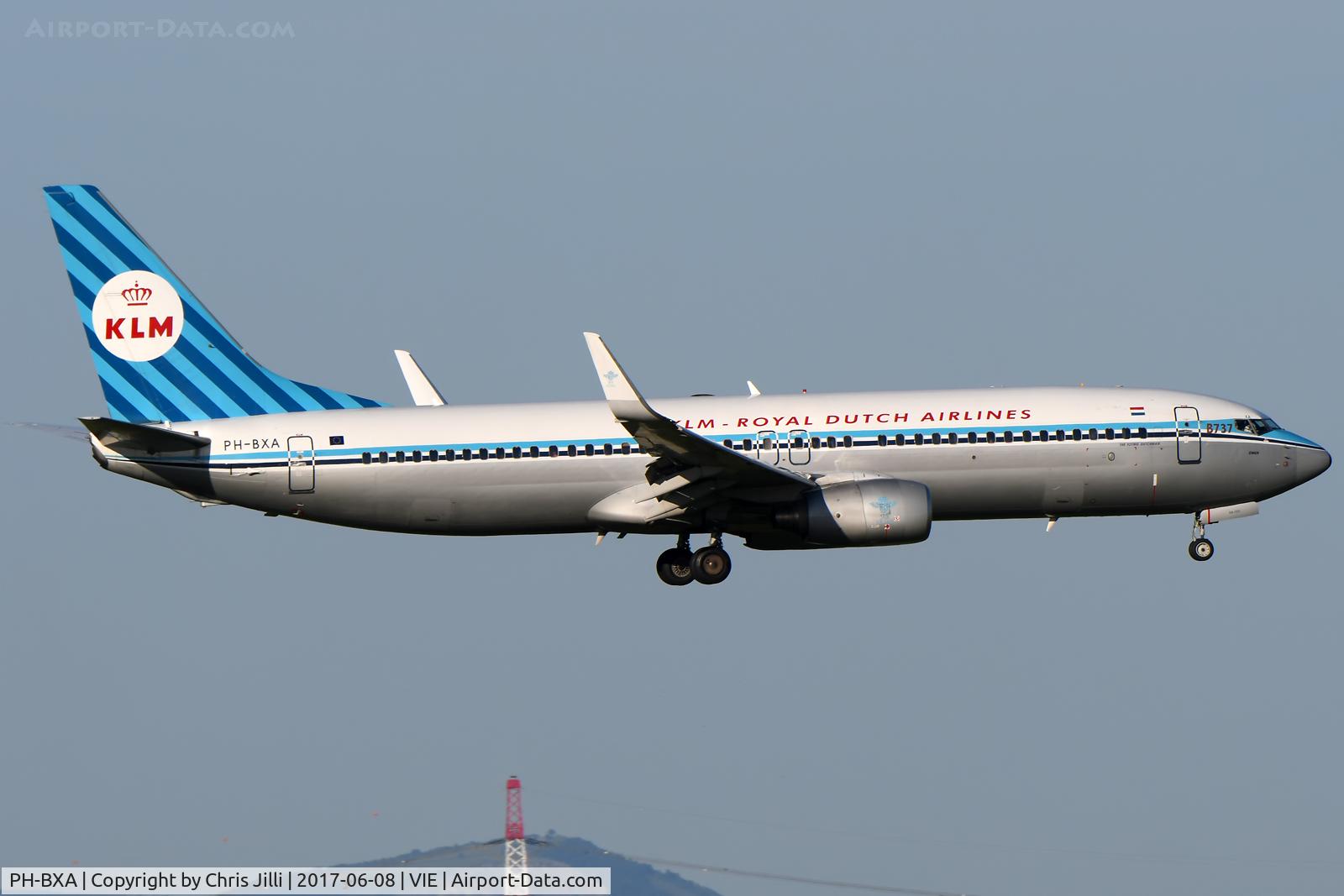 PH-BXA, 1998 Boeing 737-8K2 C/N 29131, KLM