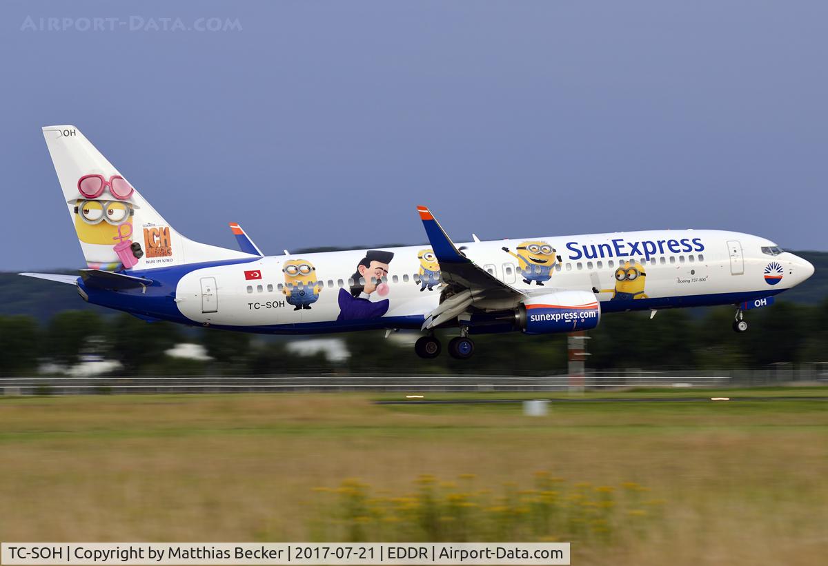 TC-SOH, 2017 Boeing 737-8HC C/N 61193, TC-SOH