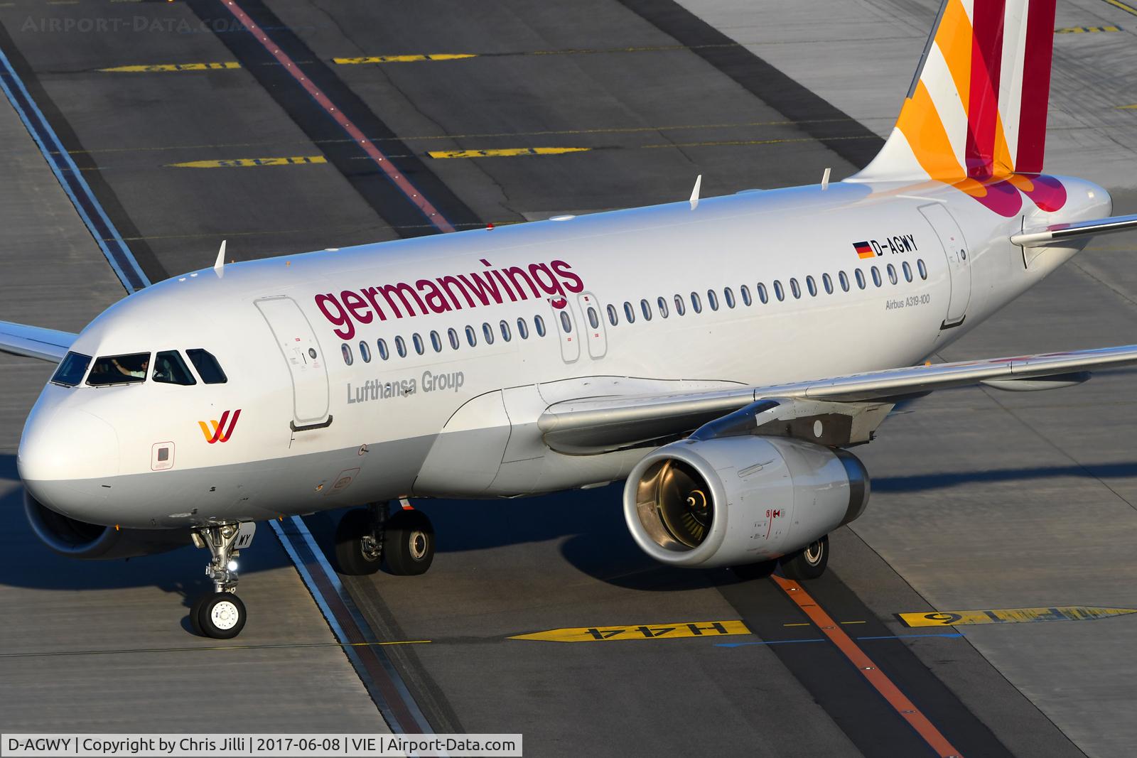 D-AGWY, 2013 Airbus A319-132 C/N 5941, Germanwings