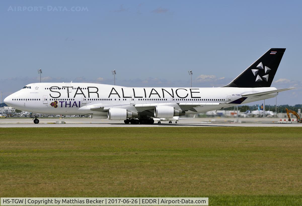 HS-TGW, 1997 Boeing 747-4D7 C/N 27724, HS-TGW
