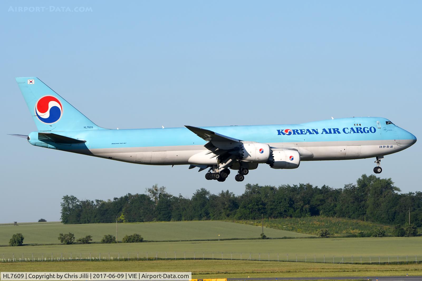 HL7609, 2012 Boeing 747-8HT/F C/N 37132, Korean Air Cargo