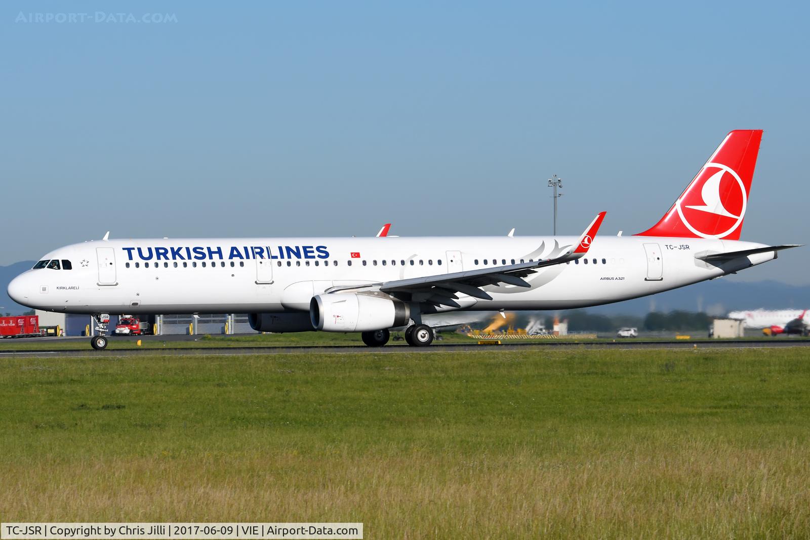 TC-JSR, 2015 Airbus A321-231 C/N 6652, Turkish Airlines