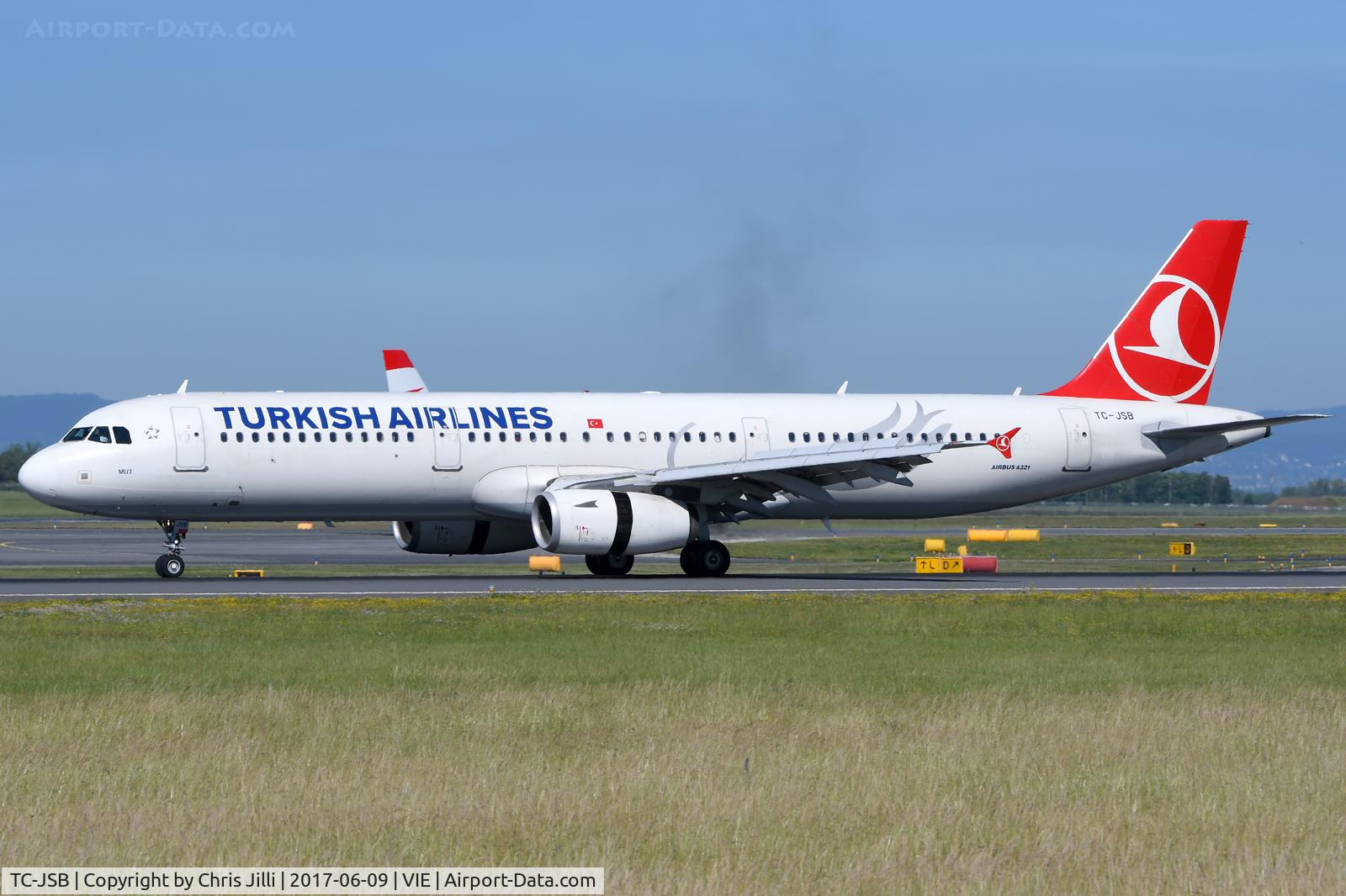 TC-JSB, 2012 Airbus A321-231 C/N 5205, Turkish Airlines