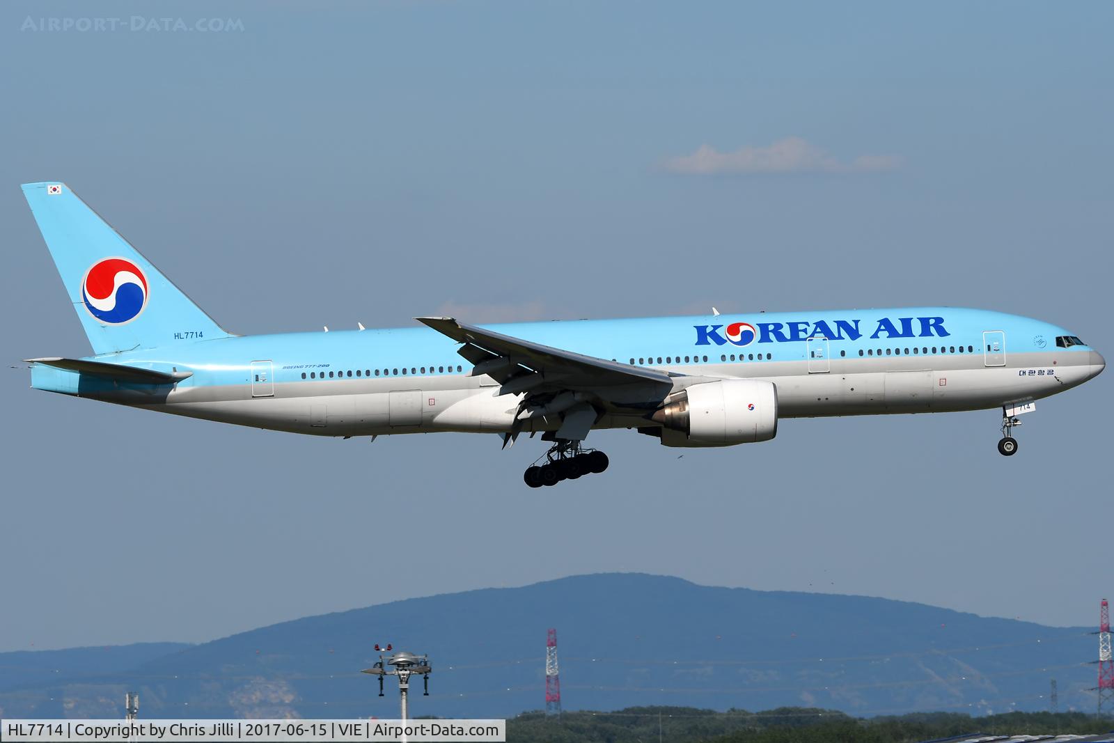 HL7714, 2002 Boeing 777-2B5/ER C/N 27951, Korean Air
