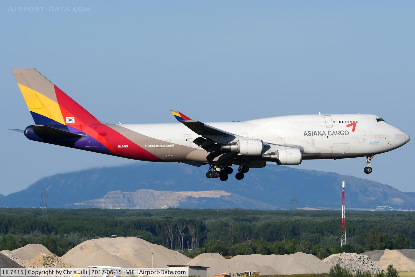 HL7415, 1993 Boeing 747-48EM(BDSF) C/N 25777, Asiana Cargo