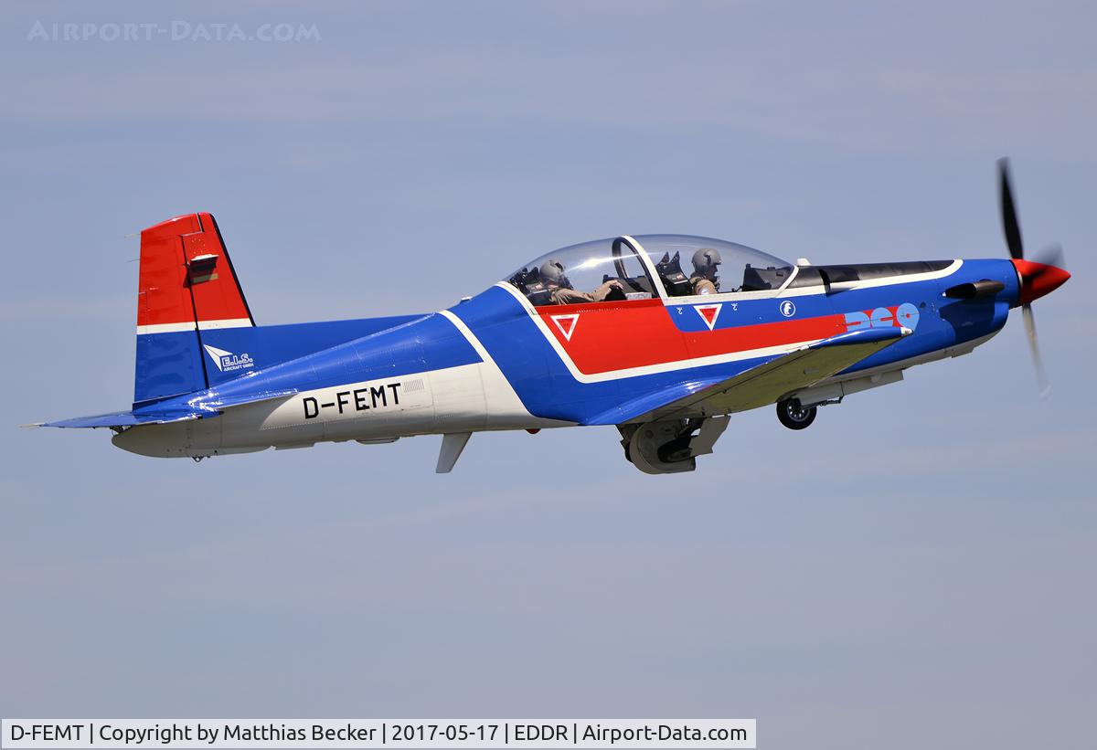 D-FEMT, Pilatus PC-9B C/N 168, D-FEMT