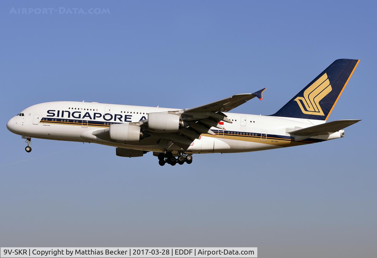 9V-SKR, 2011 Airbus A380-841 C/N 082, 9V-SKR