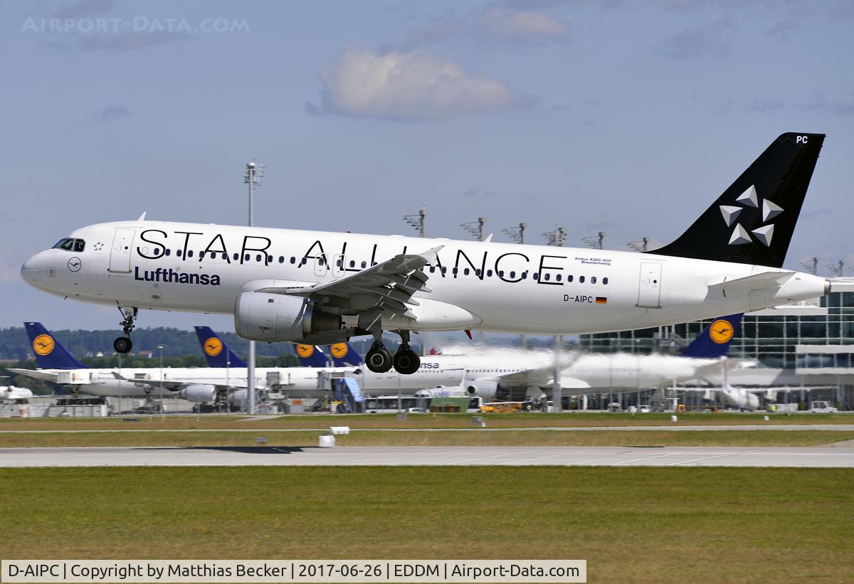 D-AIPC, 1989 Airbus A320-211 C/N 0071, D-AIPC