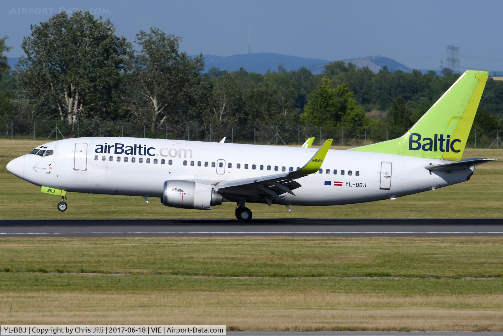 YL-BBJ, 1999 Boeing 737-33Q C/N 30333, Air Baltic
