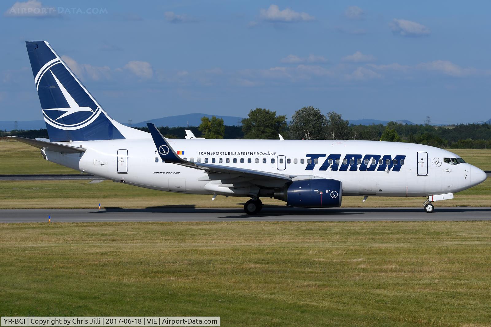YR-BGI, 2003 Boeing 737-78J C/N 28439, TAROM