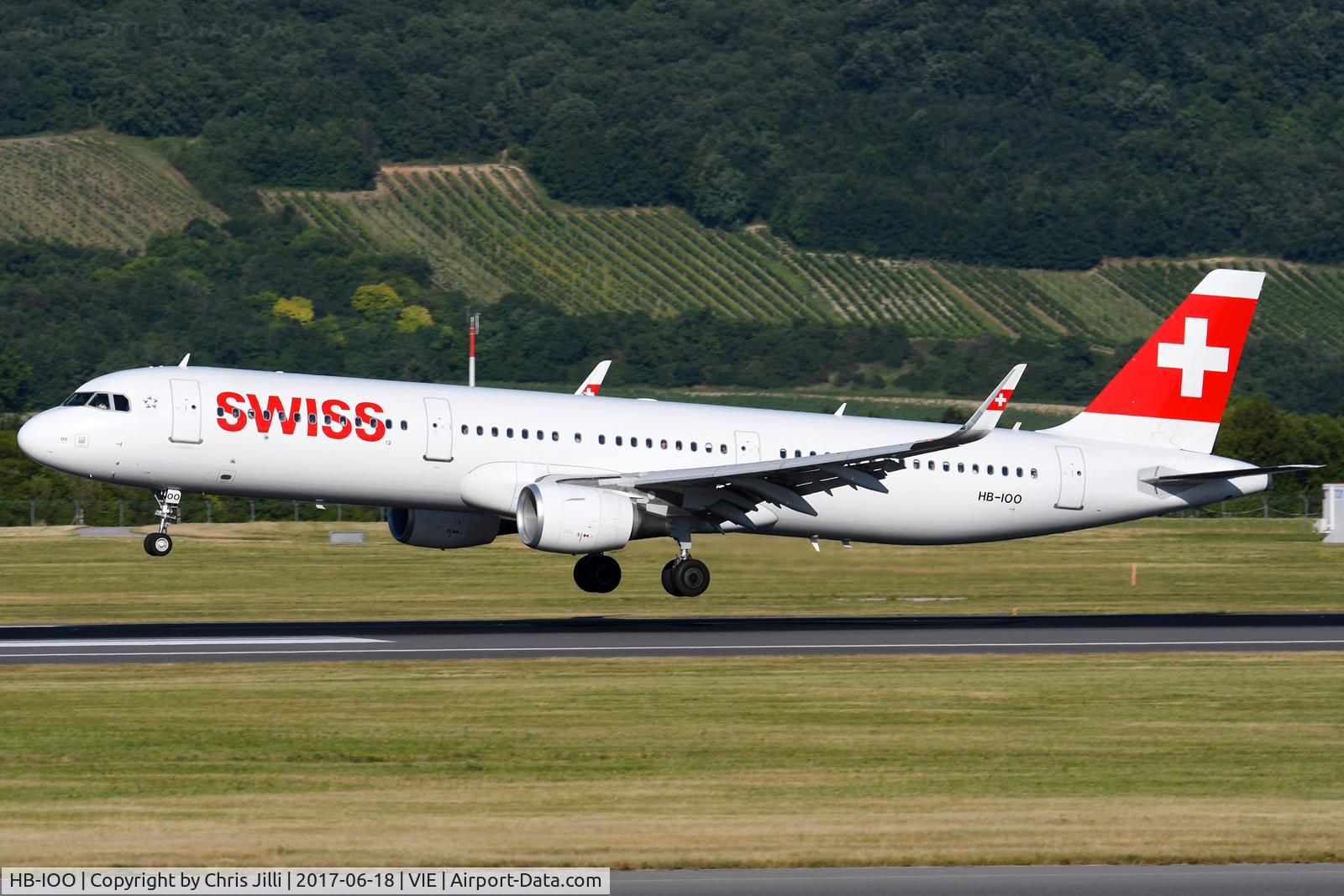 HB-IOO, 2016 Airbus A321-212 C/N 7007, Swiss