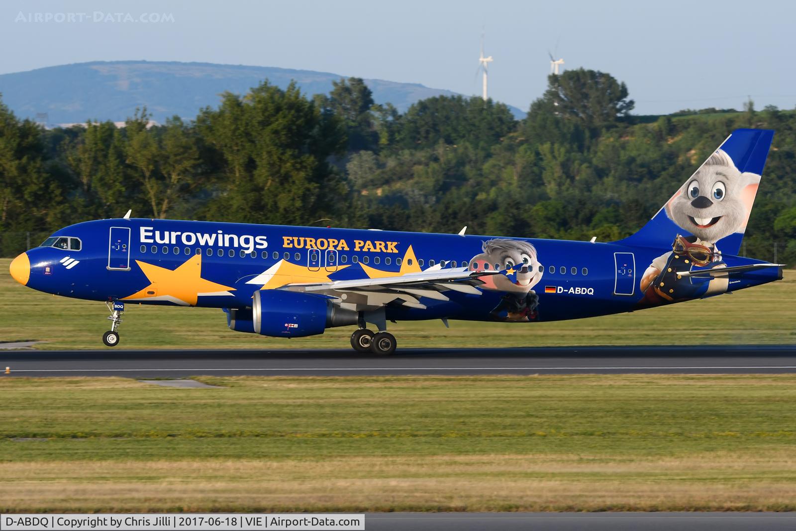 D-ABDQ, 2007 Airbus A320-214 C/N 3121, Eurowings
