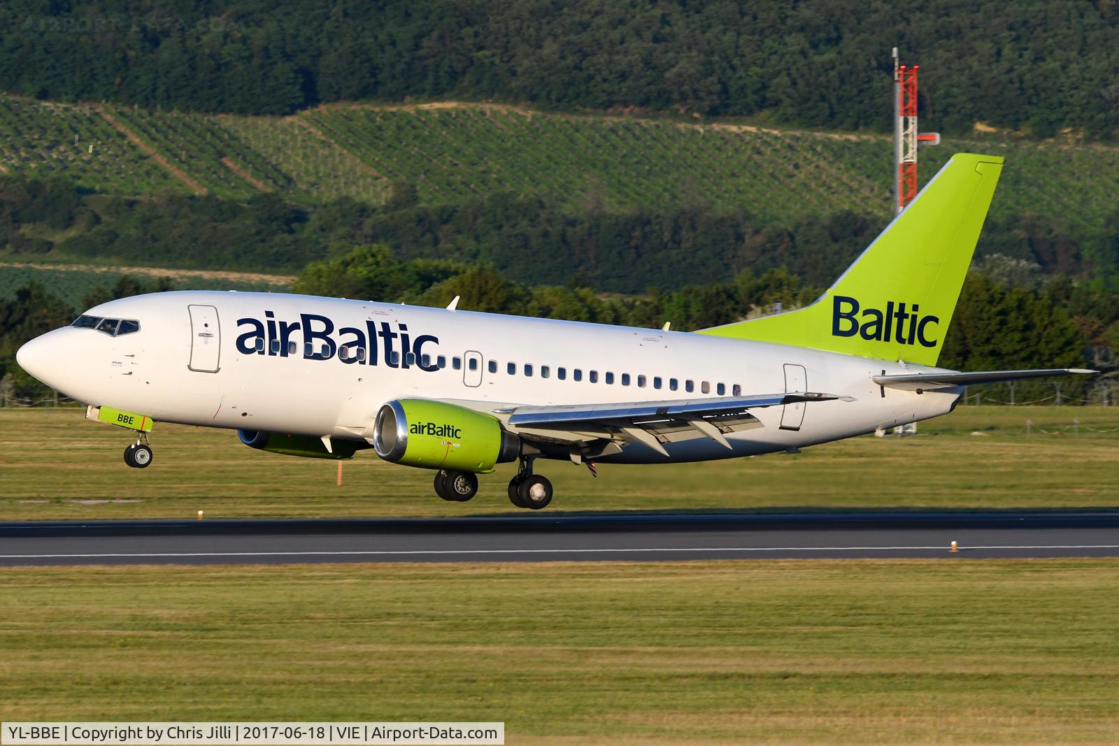 YL-BBE, 1998 Boeing 737-53S C/N 29073, Air Baltic