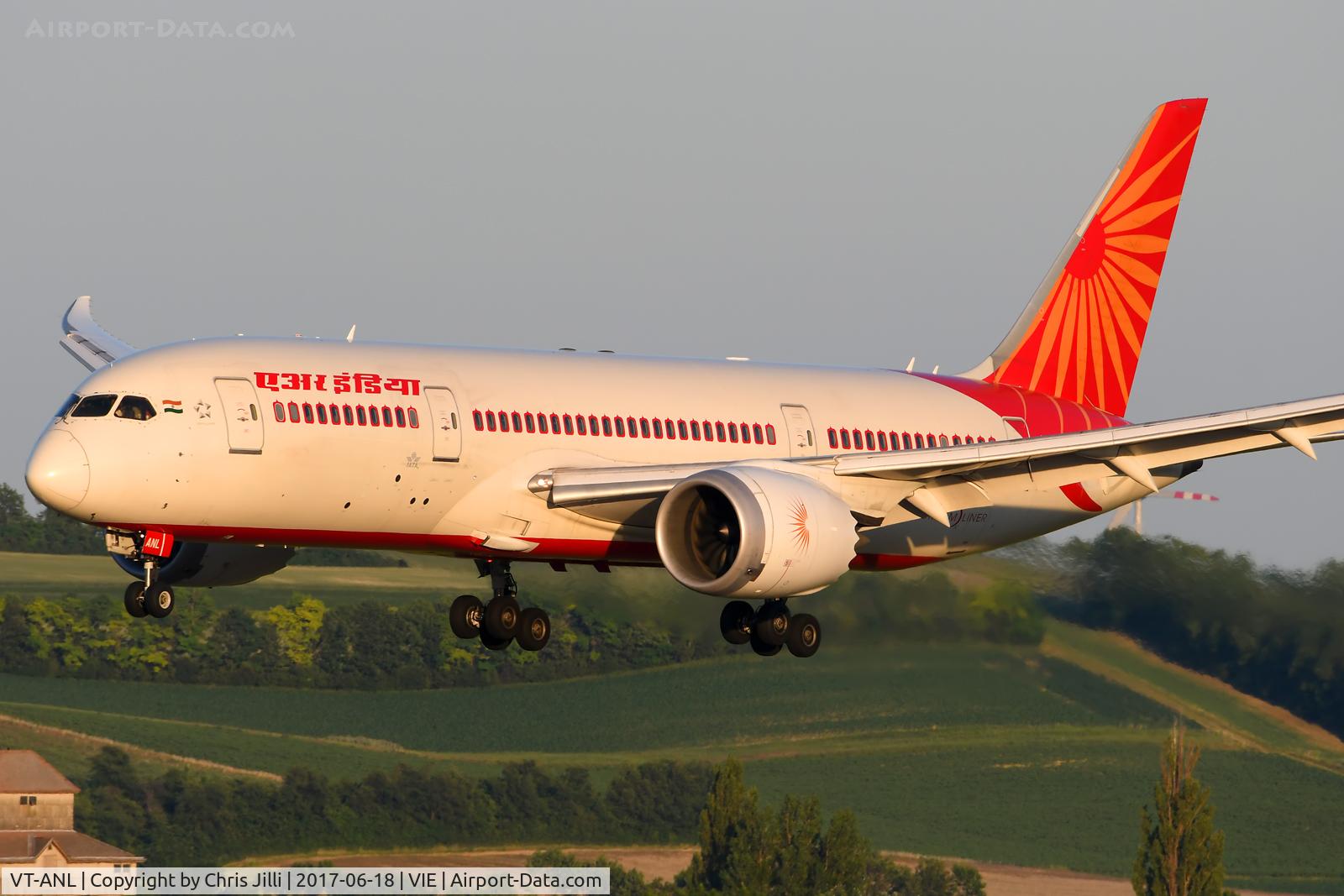 VT-ANL, 2012 Boeing 787-8 Dreamliner C/N 36283, Air India