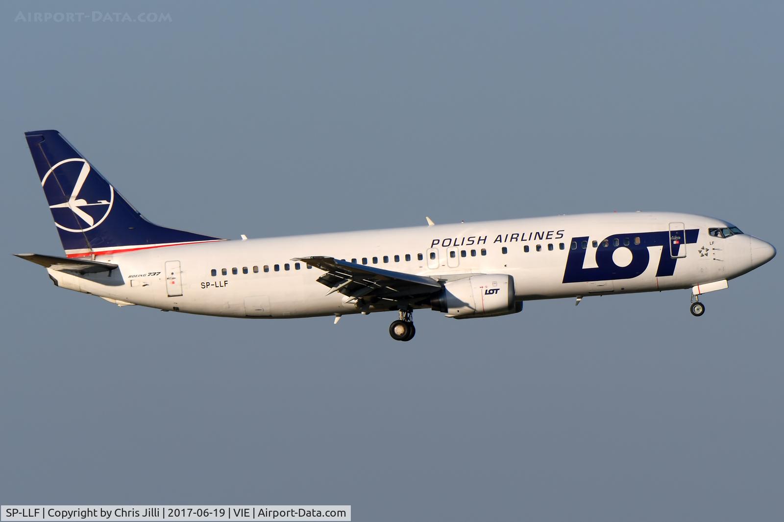 SP-LLF, 1997 Boeing 737-45D C/N 28752/2874, LOT