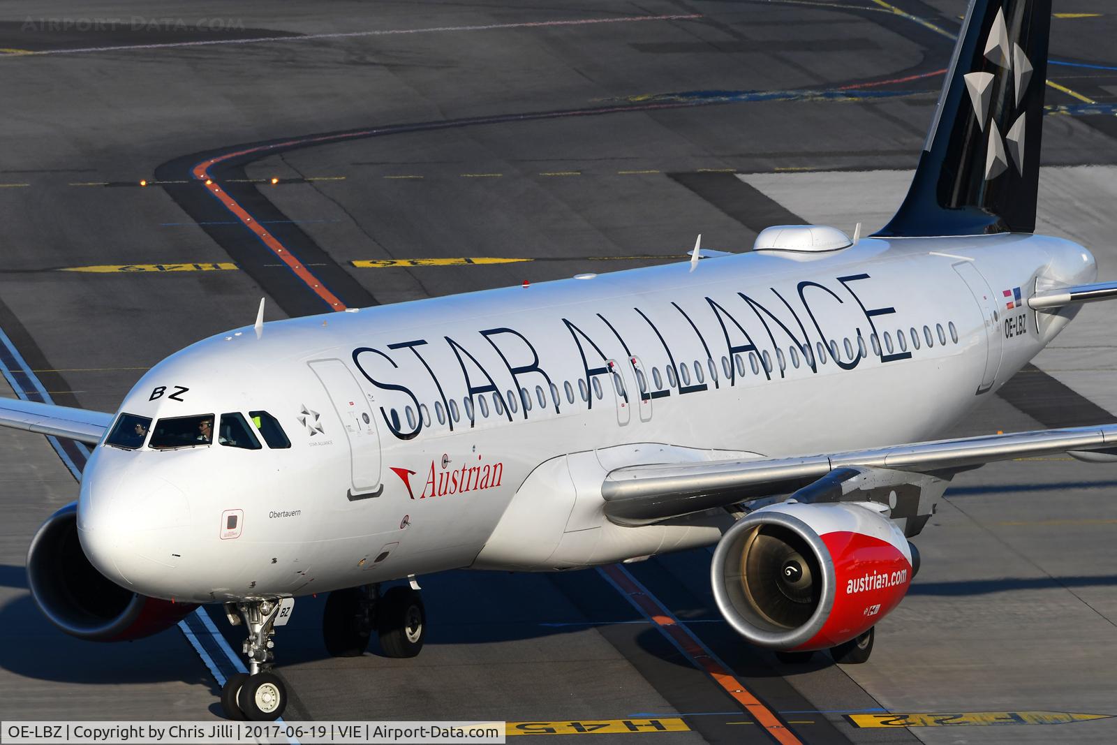 OE-LBZ, 2012 Airbus A320-214 C/N 5181, Austrian Airlines