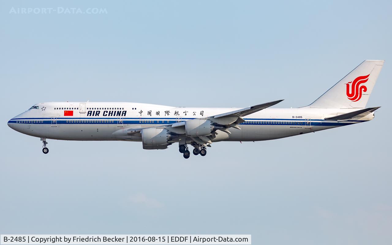 B-2485, 2014 Boeing 747-89L C/N 41191, on final RW07R