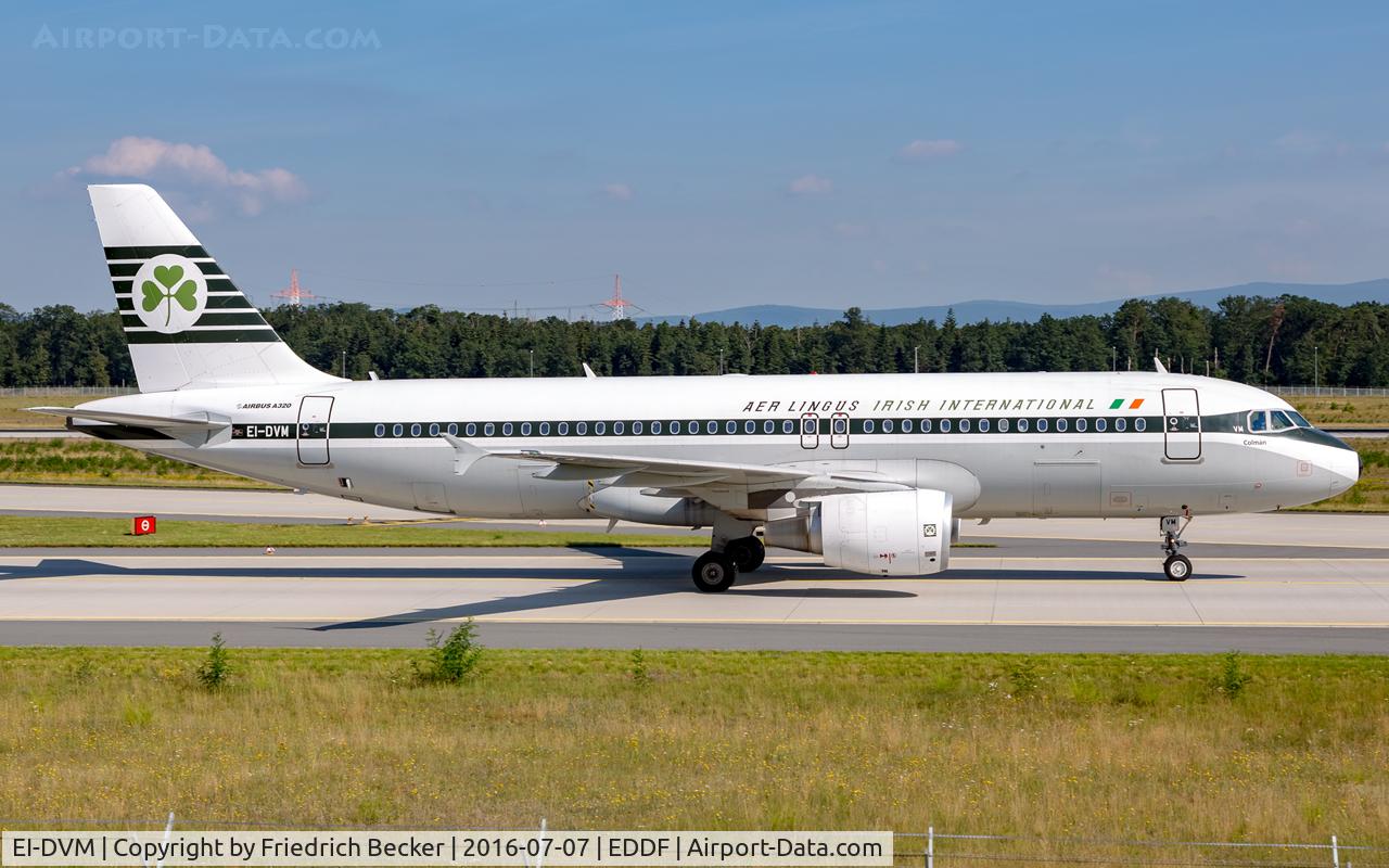 EI-DVM, 2011 Airbus A320-214 C/N 4634, taxying to the gate