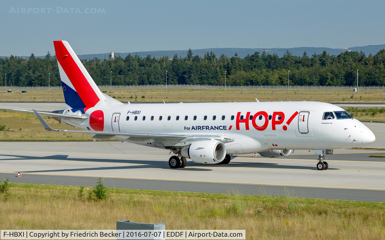 F-HBXI, 2010 Embraer 170ST (ERJ-170-100ST) C/N 17000310, taxying to the gate