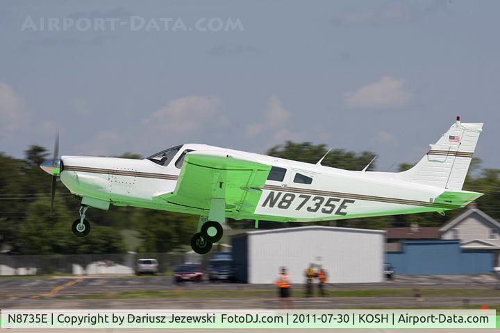 N8735E, 1976 Piper PA-32R-300 Cherokee Lance C/N 32R7680169, Piper PA-32R-300 Lance CN 32R7680169, N8735E