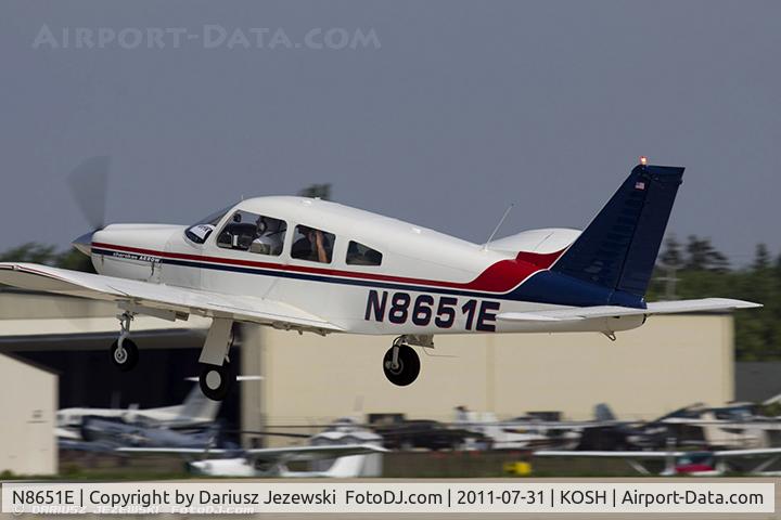 N8651E, 1976 Piper PA-28R-200 Arrow II C/N 28R-7635193, Piper PA-28R-200 Arrow II CN 28R-7635193, N8651E