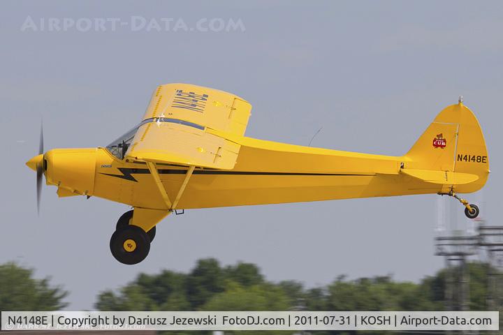N4148E, 1978 Piper PA-18-150 Super Cub C/N 18-7809087, Piper PA-18-150 Super Cub CN 18-7809087, N4148E