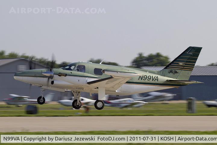 N99VA, 1976 Piper PA-31T Cheyenne C/N 31T-7720007, Piper PA-31T Cheyenne CN 31T-7720007, N99VA